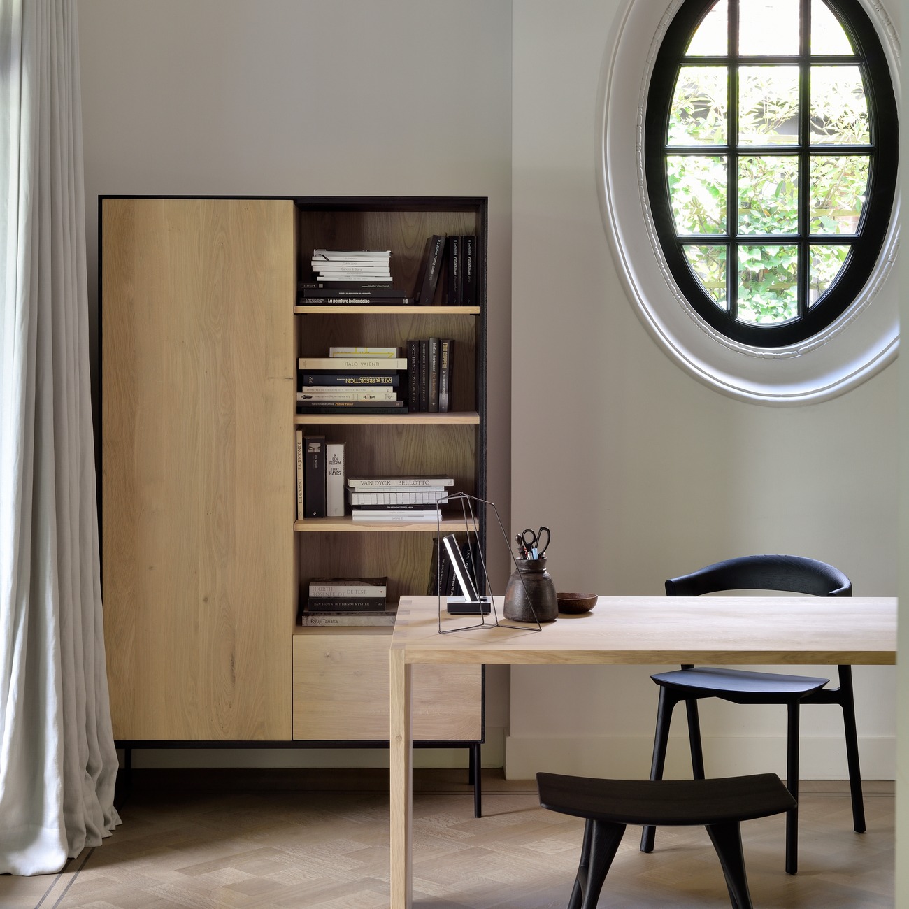 Ethnicraft Whitebird Oak Cabinet